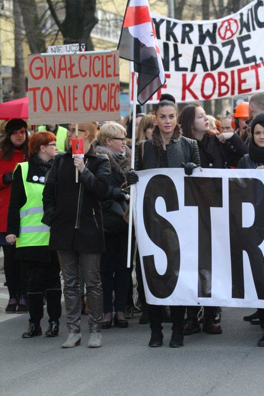 strajk kobiet blok anarchistyczny
