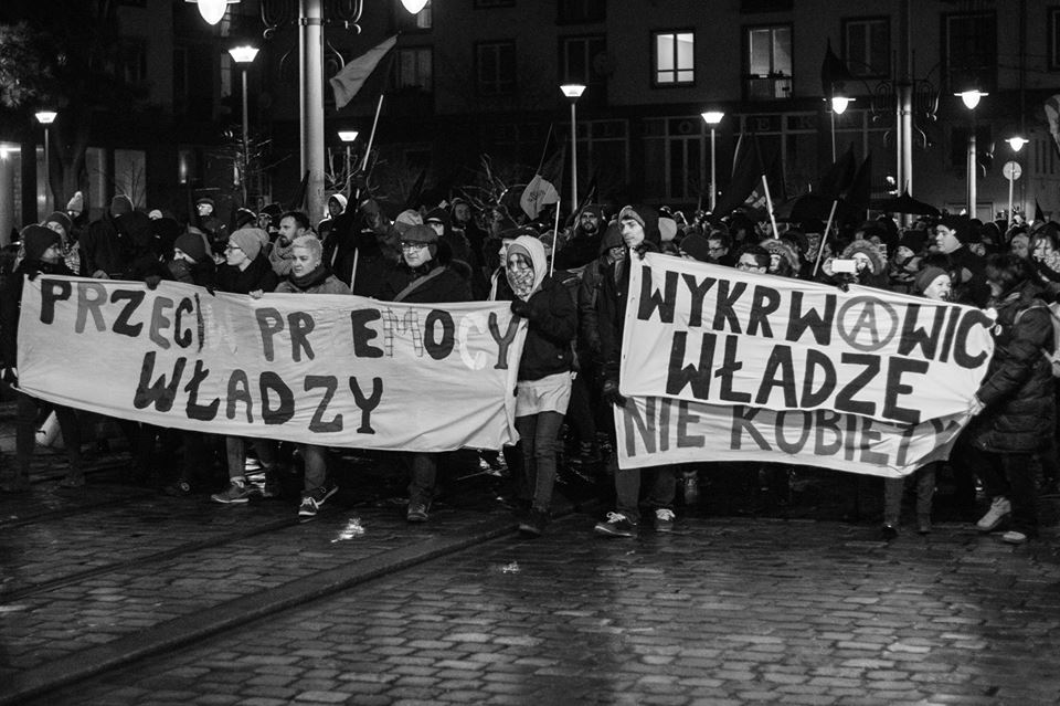 strajk kobiet blok anarchistyczny for michal stadnicki