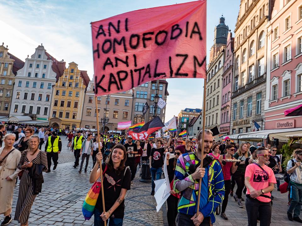 Bok Anarchistyczny – Marsz równości 2018